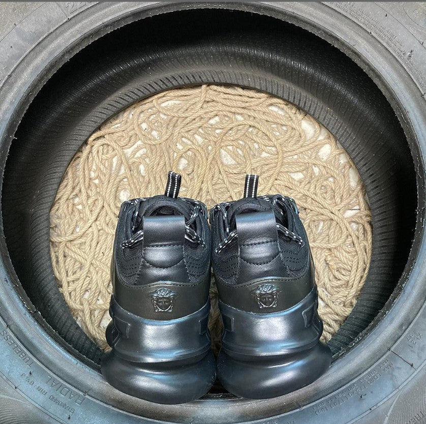 Chain Reaction Full Black Shoes Sneakers 2