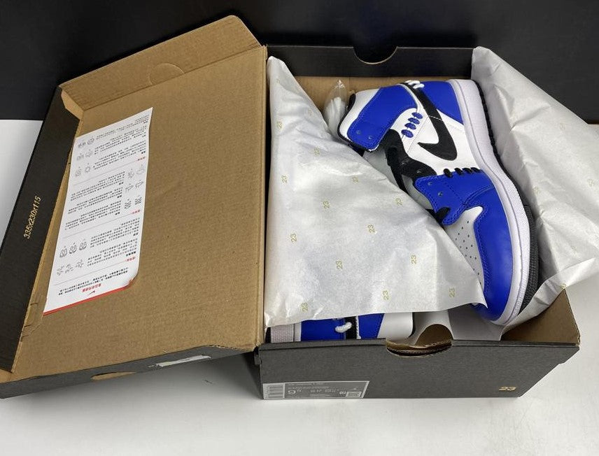 Air Jordan Mid SE “Game Royal” White Blue Black Shoes Sneakers