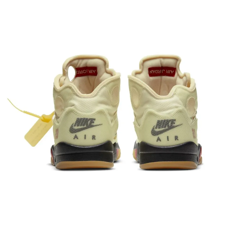 OW x AJ 5 Sail Shoes Sneakers