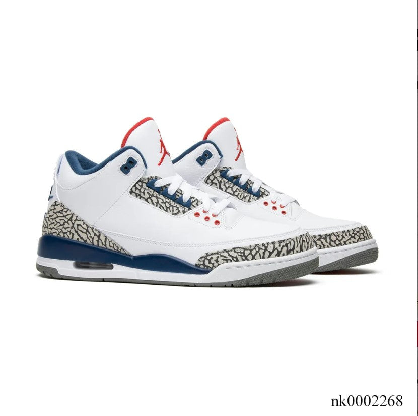 Air Jordan 3 Retro True Blue Shoes Sneakers