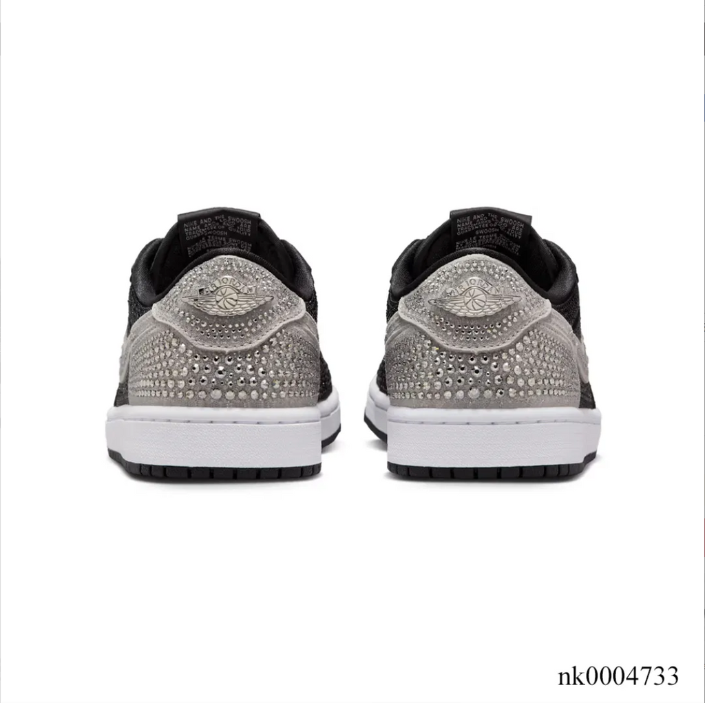 [Premium] Swarovski x Air Jordan 1 Low OG Stealth Shoes Sneakers