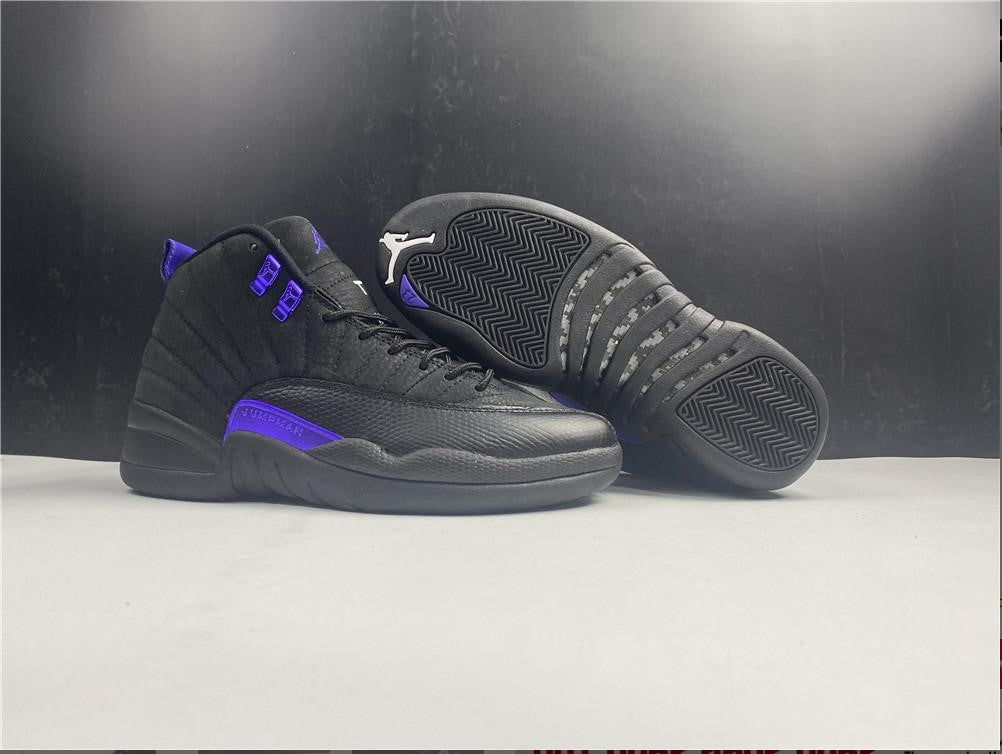 Air Jordan 12 Retro Black Dark Concord Shoes Sneakers
