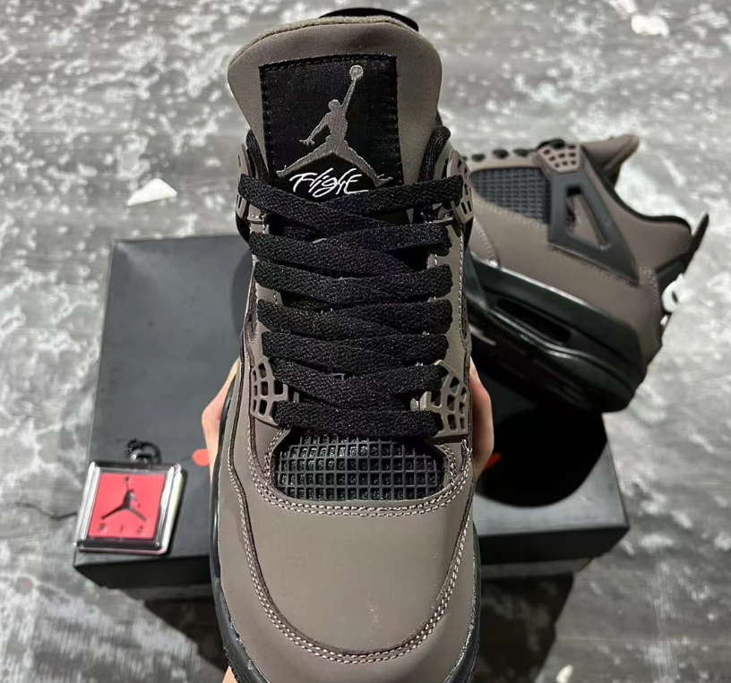 Air Jordan 4 Cave Stone Shoes Sneakers