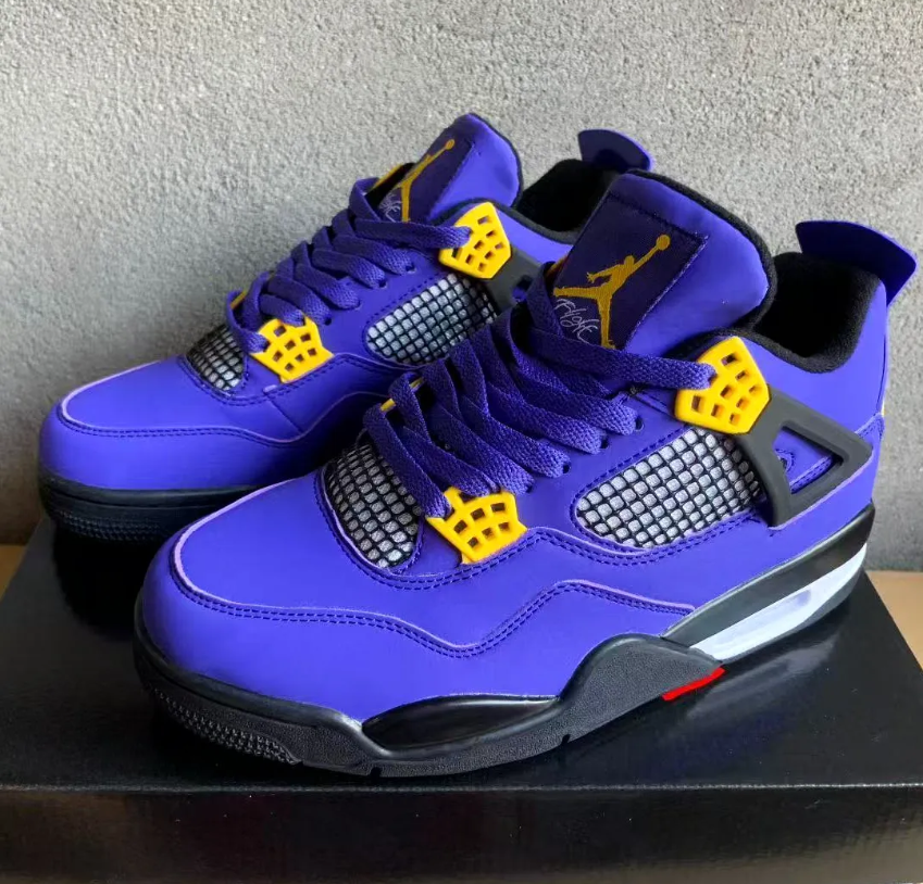 Air Jordan 4 Imperial Purple Shoes Sneakers