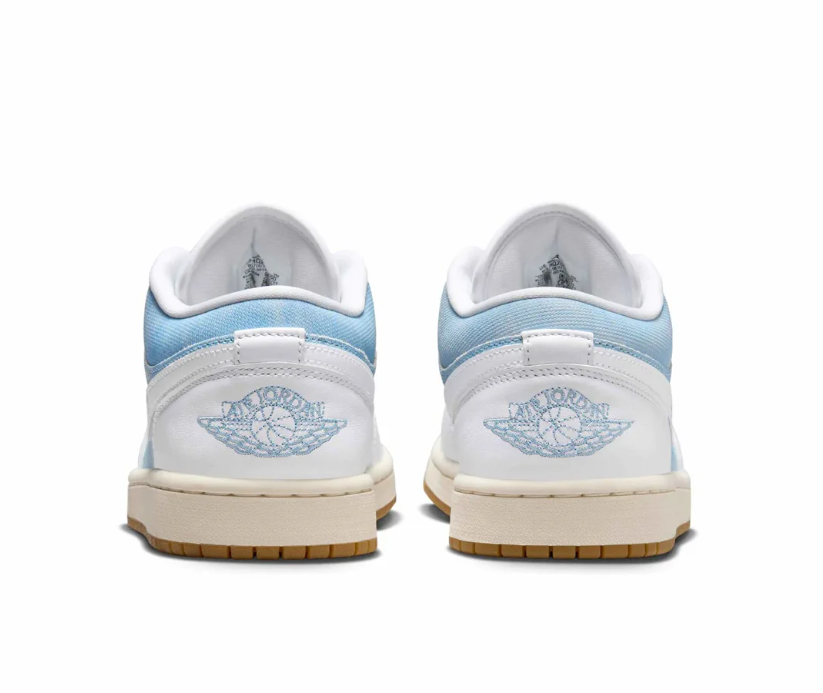 Air Jordan 1 Low Worn Blue Shoes Sneakers