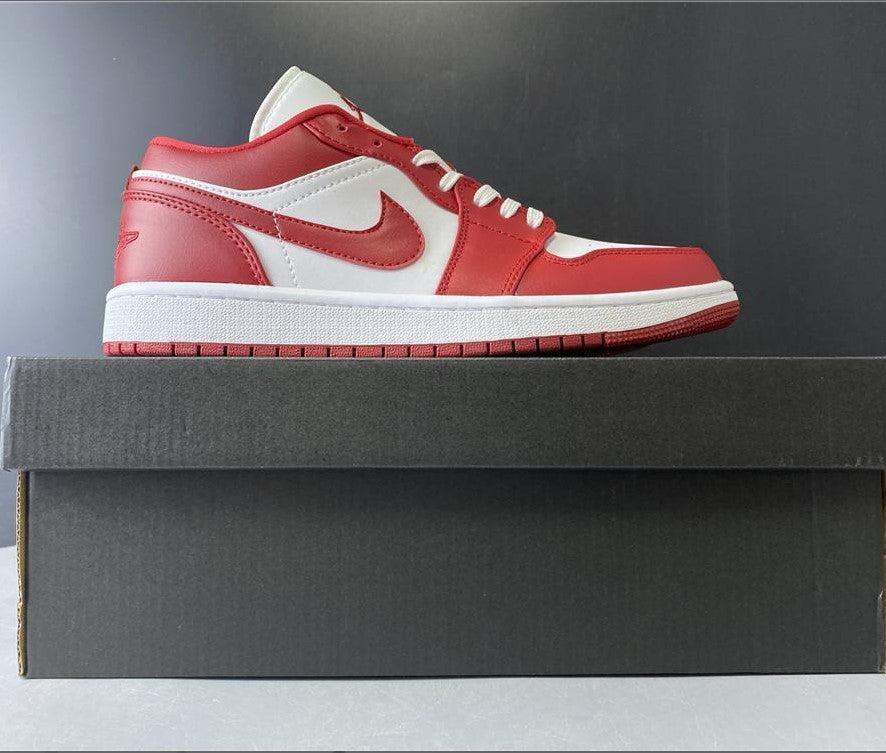 Air Jordan 1 Low Gym Red White Shoes Sneakers