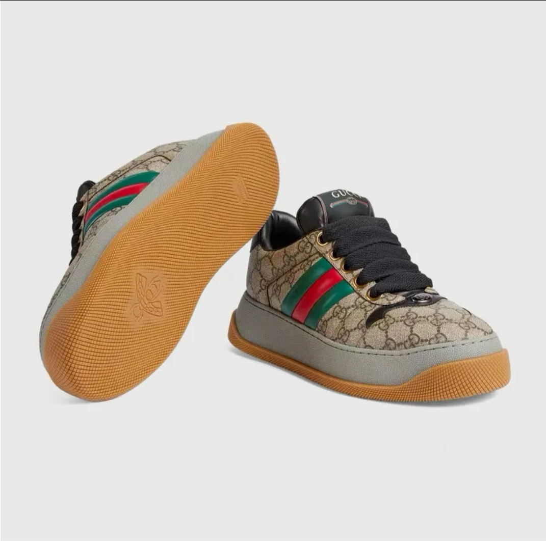 GG Monogram – Beige Ebony Shoes Sneakers – nk0005067