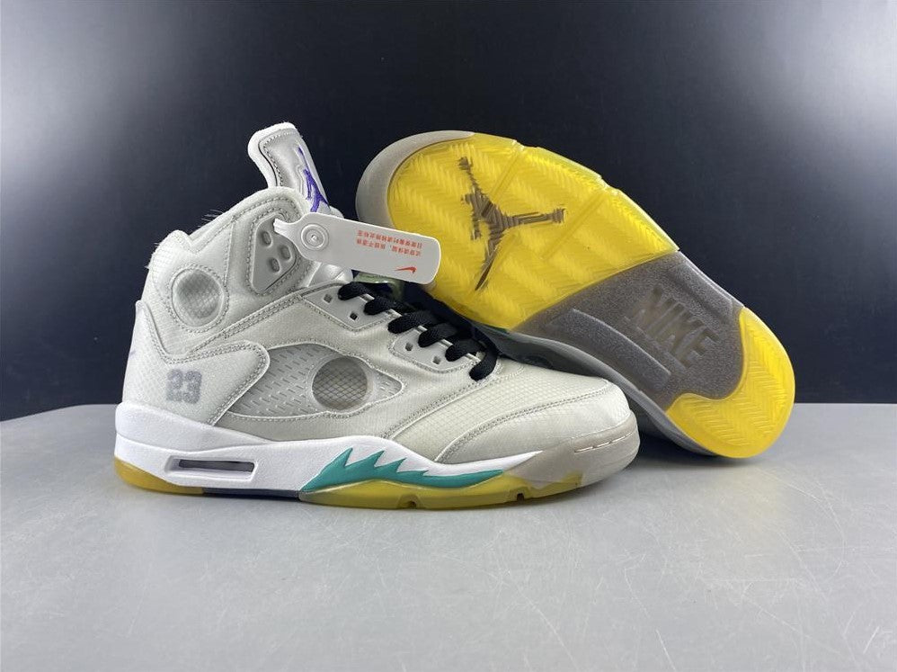 Air Jordan 5 Retro OW Grape Shoes Sneakers