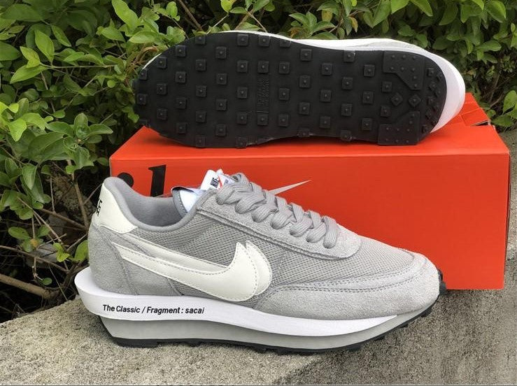 Fragment x Sacai x LDWaffle Light Smoke Grey Shoes Sneakers