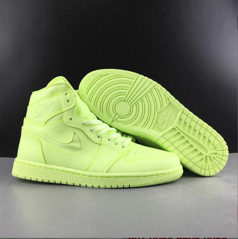 Air Jordan 1 Retro High Barely Volt Shoes Sneakers
