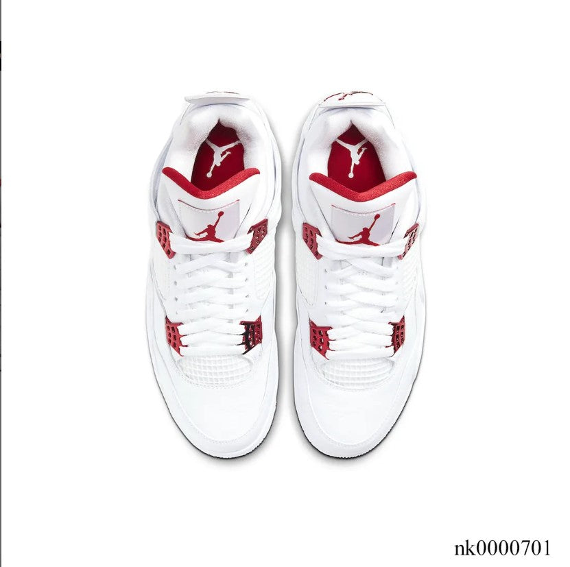 Air Jordan 4 Retro Metallic Red Shoes Sneakers