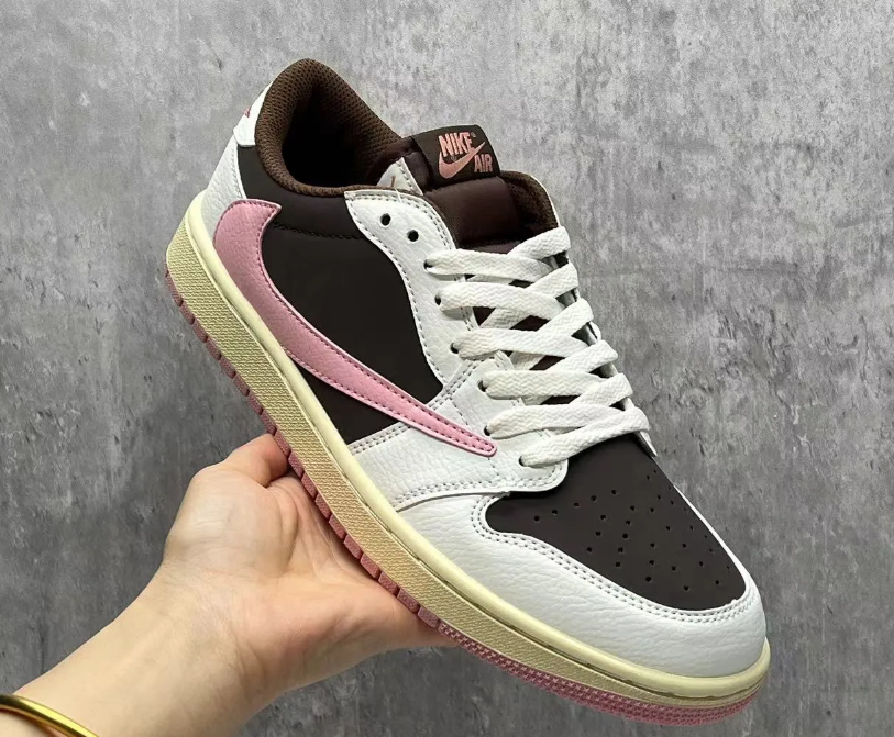 Travis Scott x AJ 1 Low Dark Pony Shoes Sneakers