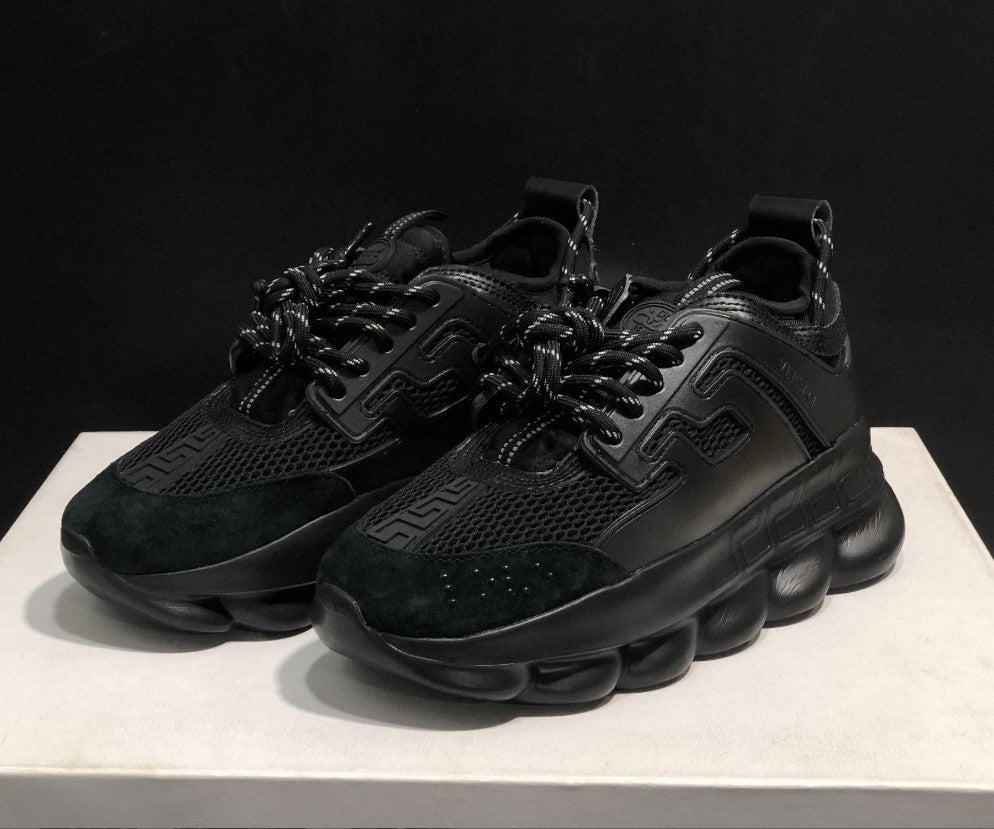 Chain Reaction Full Black Shoes Sneakers 1
