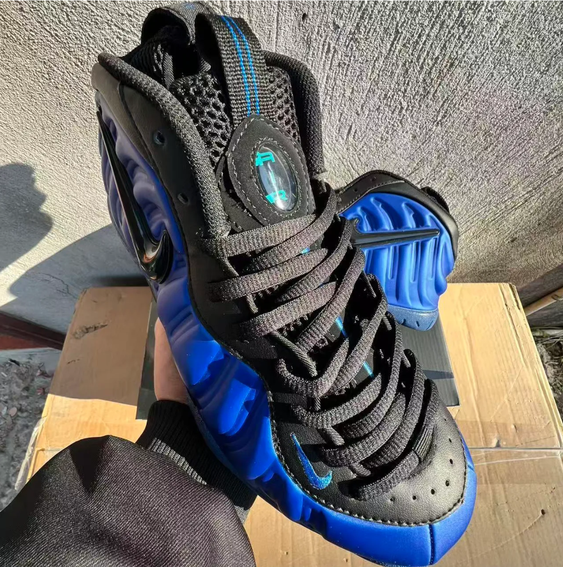 Air Foamposite Pro Hyper Cobalt Shoes Sneakers