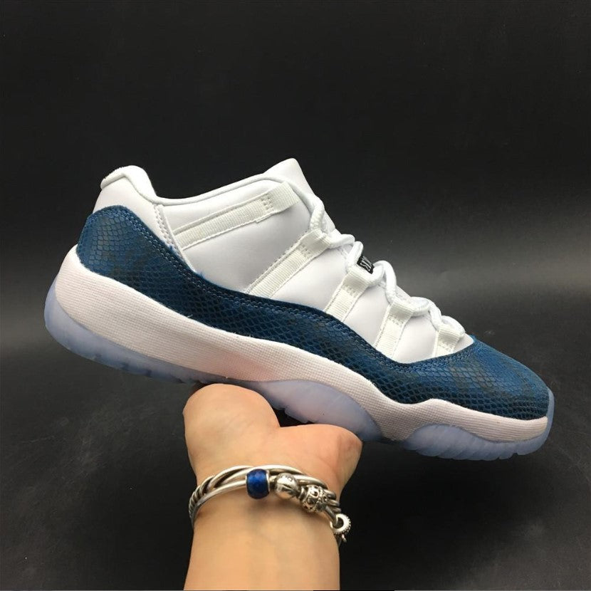 Air Jordan 11 Low Snake Navy (2019) Shoes Sneakers