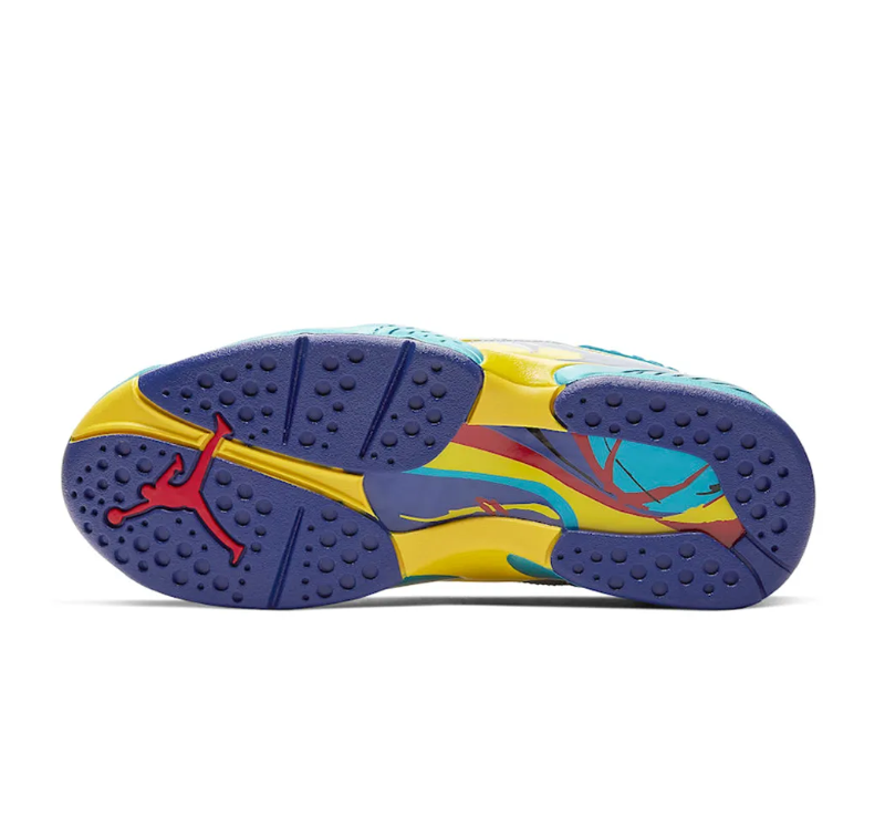 Air Jordan 8 White Aqua Shoes Sneakers