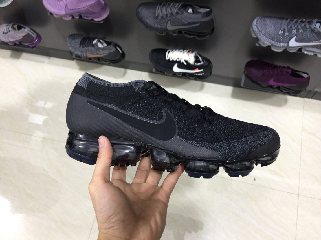 Air VaporMax Flyknit Black Dark Grey Shoes Sneakers