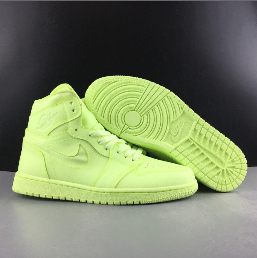 Air Jordan 1 Retro High Barely Volt (W) Shoes Sneakers
