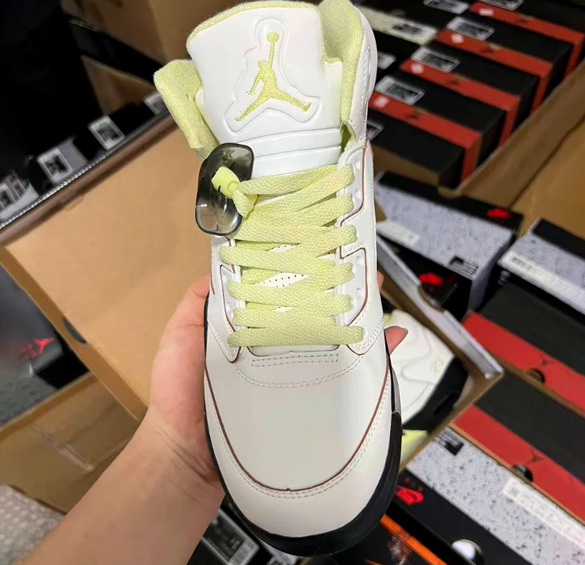 Air Jordan 5 Luminous Green Shoes Sneakers