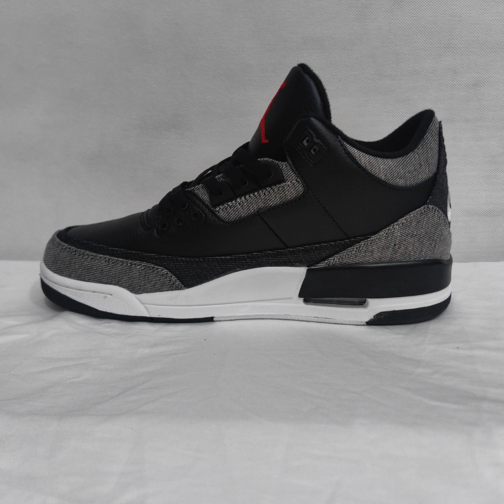 Levi’s x AJ 3 Black Denim Shoes Sneakers
