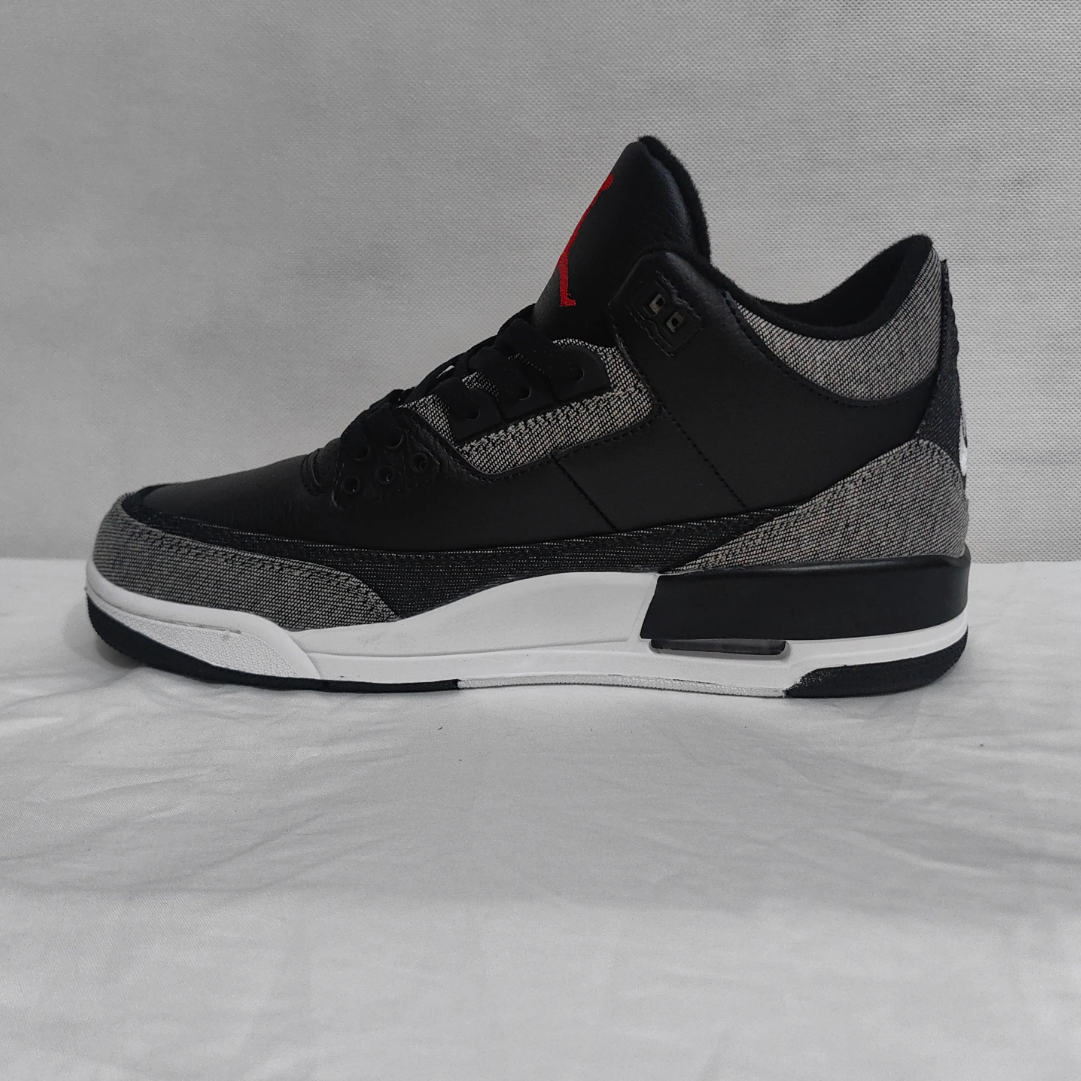 Levi’s x AJ 3 Black Denim Shoes Sneakers