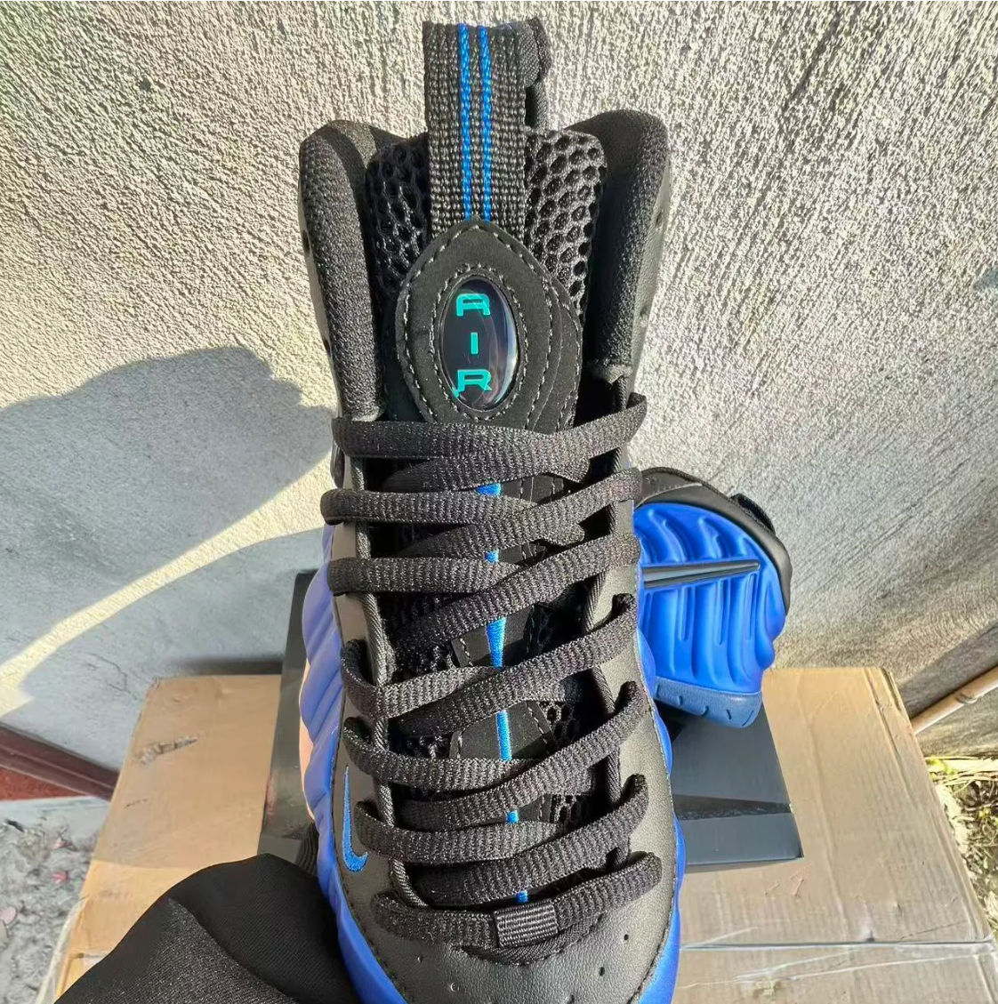 Air Foamposite Pro Hyper Cobalt Shoes Sneakers
