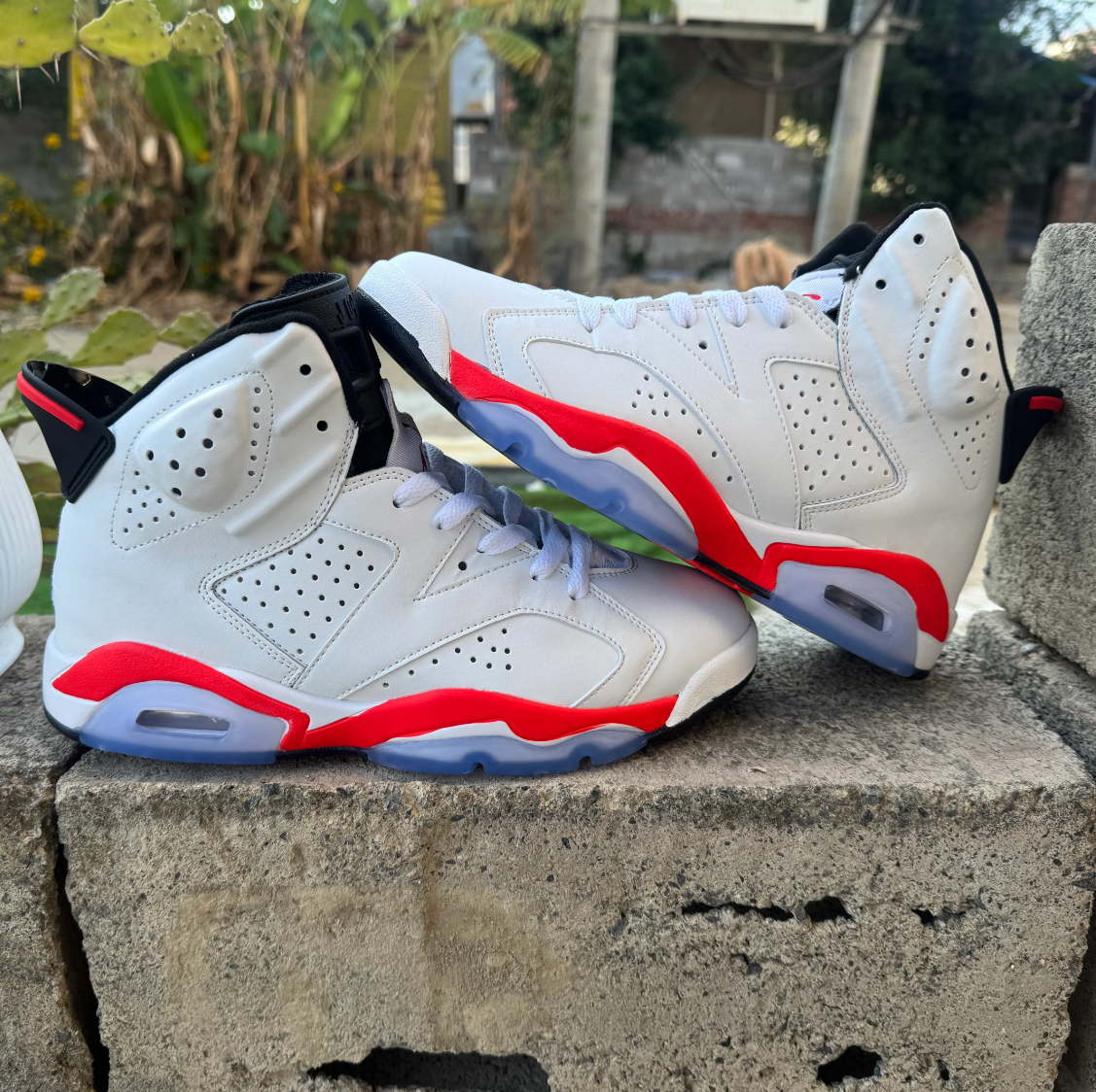 Air Jordan 6 White Infrared Shoes Sneaker