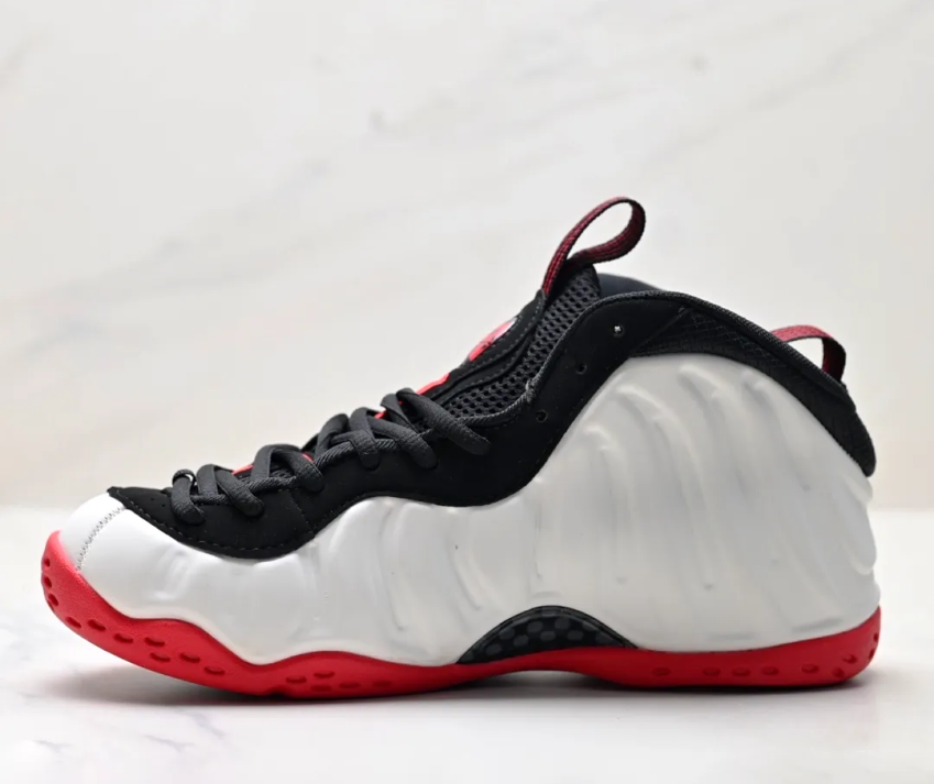 Air Foamposite One Red White Black Shoes Sneakers – nk0004546
