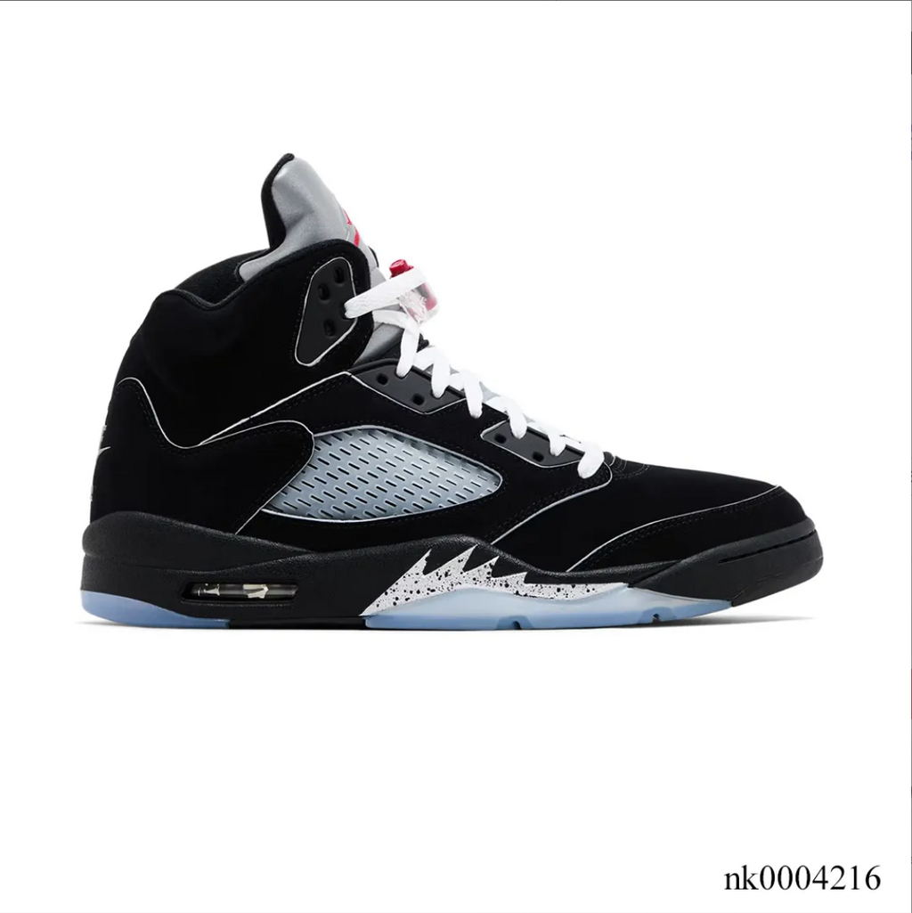 Air Jordan 5 Black Metallic Reimagined Shoes Sneakers