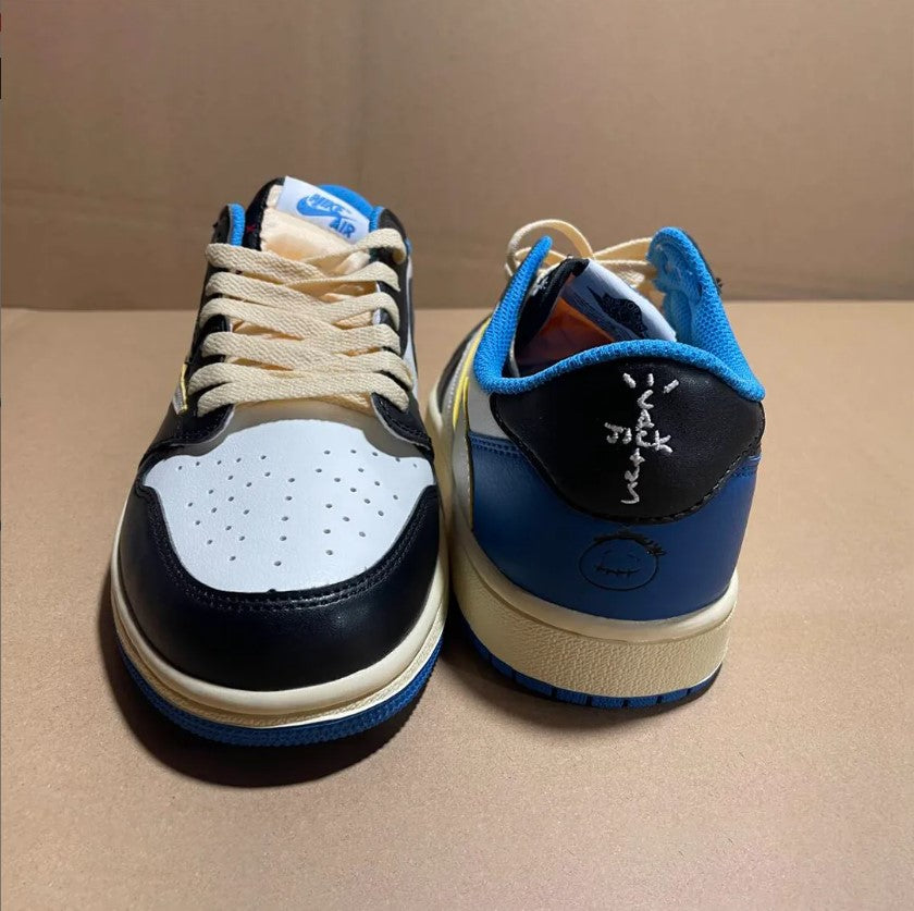 Travis Scott x AJ 1 Low x Fragment Shoes Sneakers