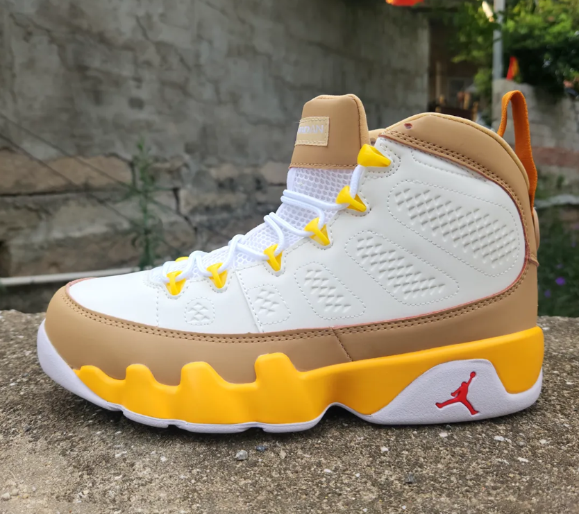 Air Jordan 9 Mustard Shoes Sneakers