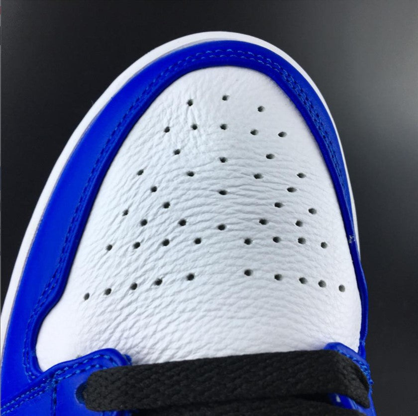 Air Jordan 1 Low Hyper Royal Orange Peel Shoes Sneakers