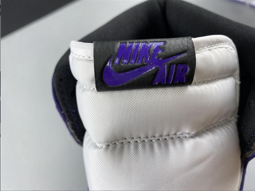 Air Jordan 1 Retro High Court Purple White Shoes Sneakers