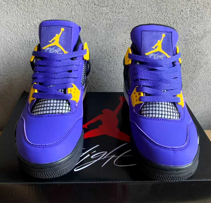 Air Jordan 4 Imperial Purple Shoes Sneakers