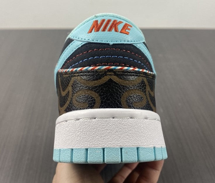 Dunk Low Barber Shop Black Shoes Sneakers