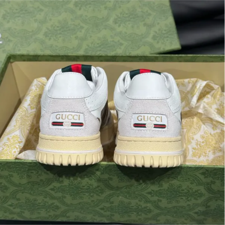 GG Re-Web Sneaker ‘GG Canvas – White Beige’ Shoes Sneakers