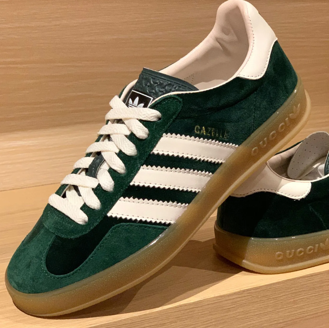 GG x AD Gazelle ‘Light Blue Silk’ Shoes Sneakers – nk0004915