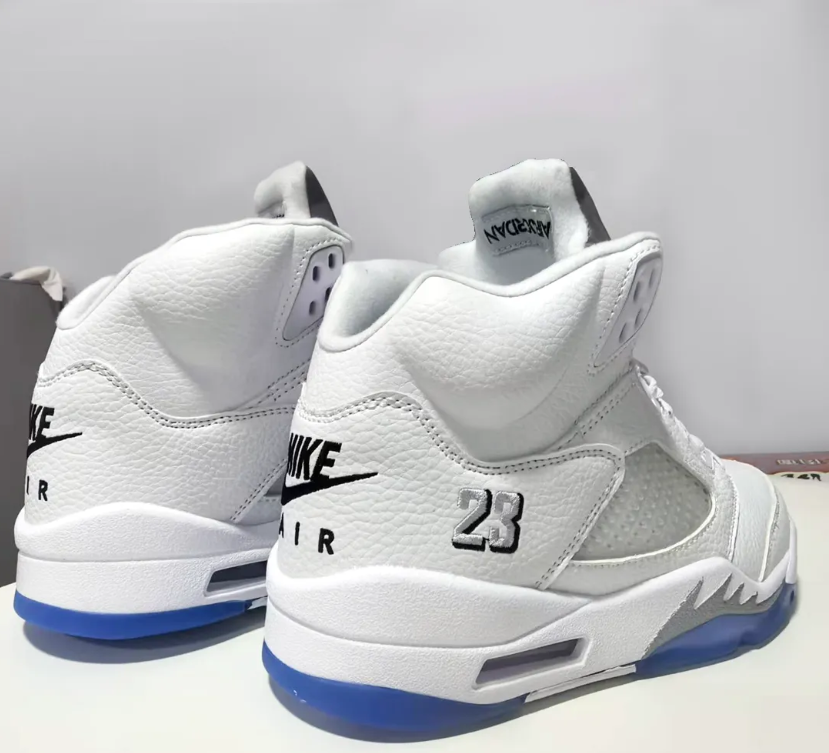 Air Jordan 5 White Metallic (2026) Shoes Sneakers