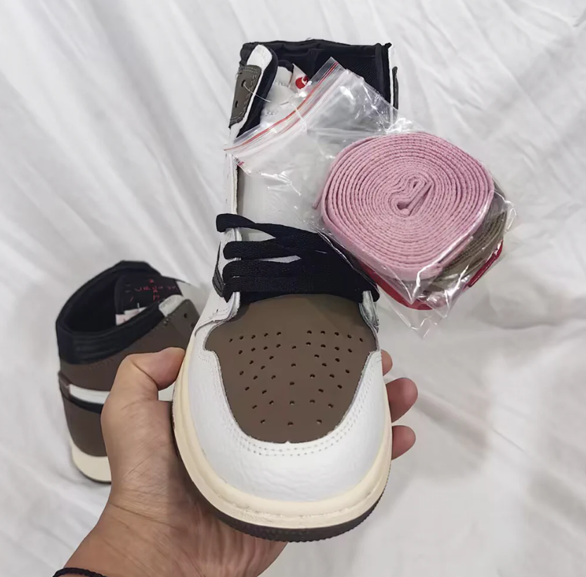 Travis Scott x AJ 1 High OG SP Reverse Mocha Shoes Sneakers