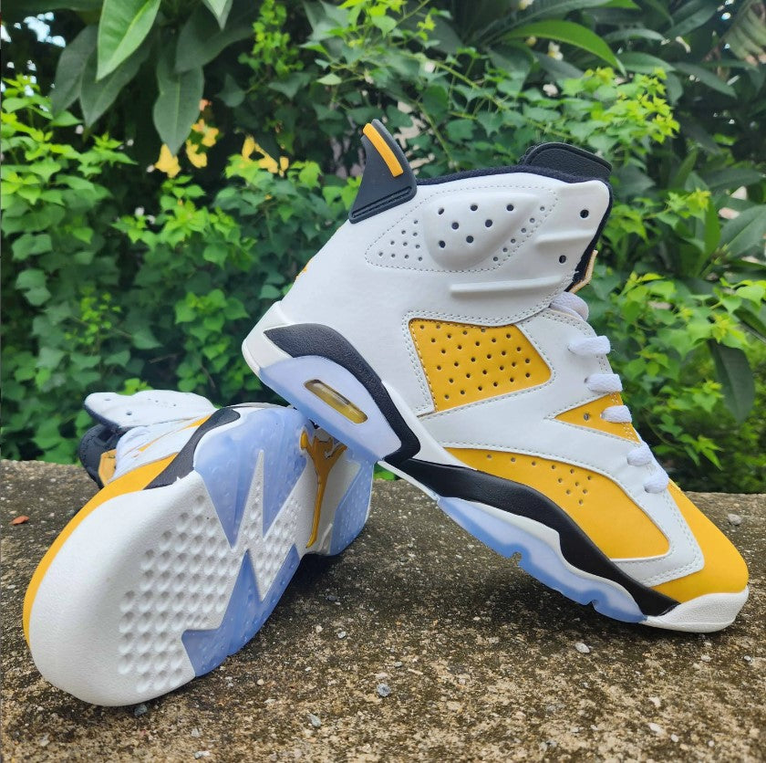 Air Jordan 6 Yellow Ochre Shoes Sneakers