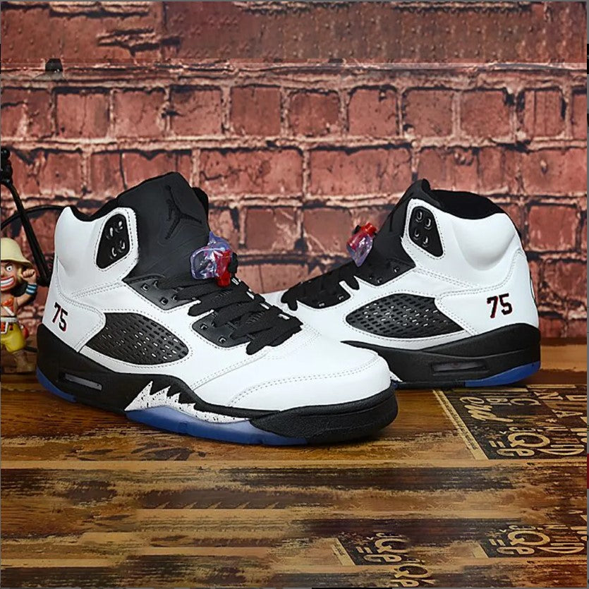 Air Jordan 5 Paris Saint Germain F&F White Shoes Sneakers