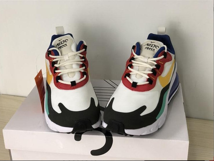 Air Max 270 React Phantom Multi-Color Shoes Sneakers