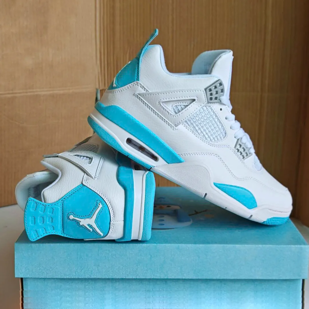 Air Jordan 4 Blue Chill Shoes Sneakers