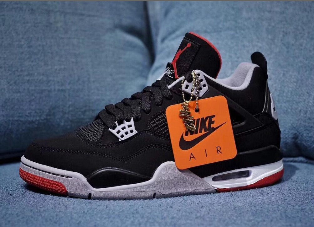 Air Jordan 4 Retro Bred (2019) Shoes Sneakers