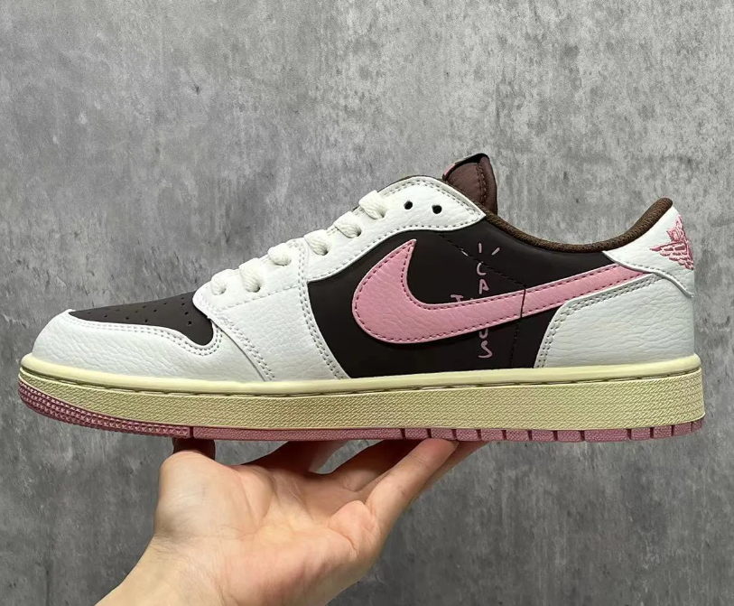 Travis Scott x AJ 1 Low Dark Pony Shoes Sneakers