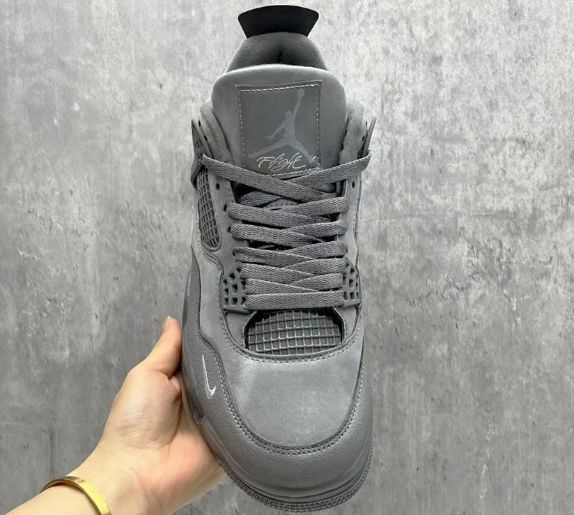 Nigel Sylvester x Air Jordan 4 Wolf Grey Shoes Sneakers