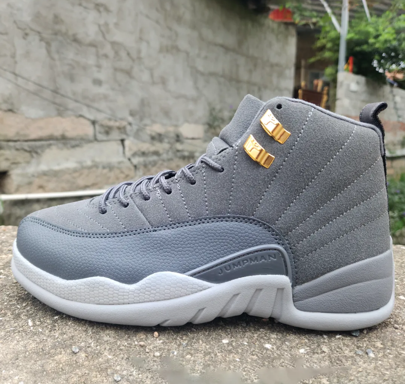 Air Jordan 12 Dark Grey Shoes Sneakers
