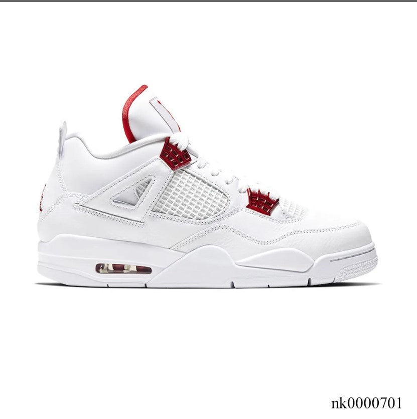 Air Jordan 4 Retro Metallic Red Shoes Sneakers (Big Size Available)