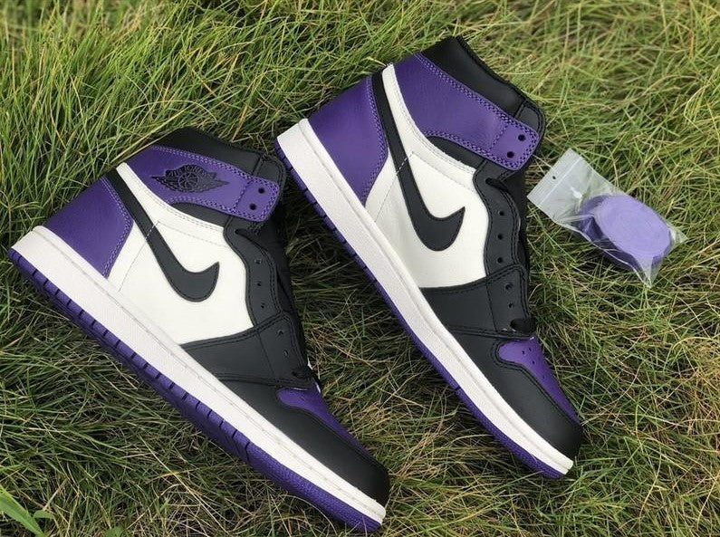 Air Jordan 1 Retro High Court Purple Shoes Sneakers