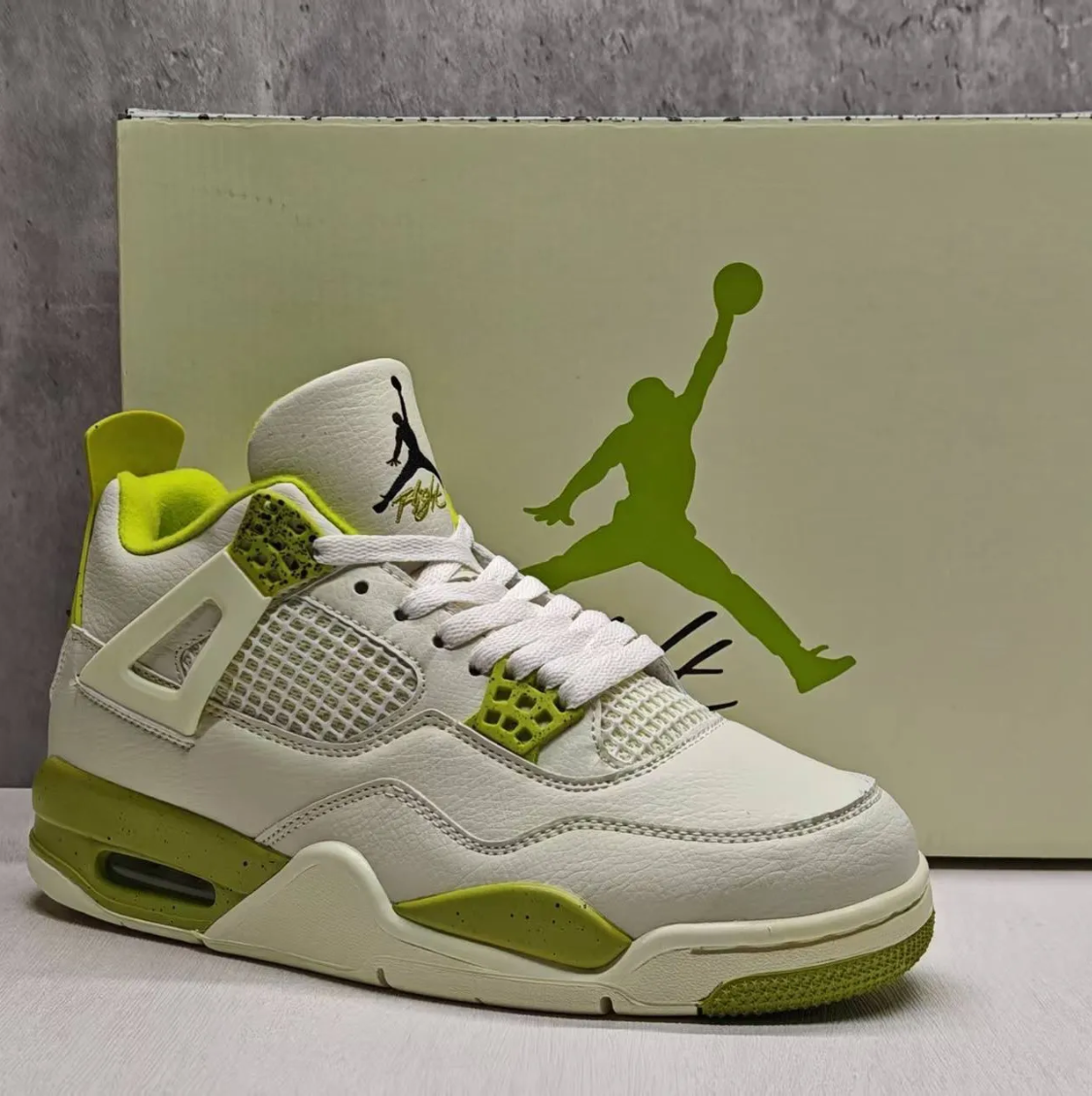 J.Balvin x Air Jordan 4 OG Lemonade Shoes Sneakers